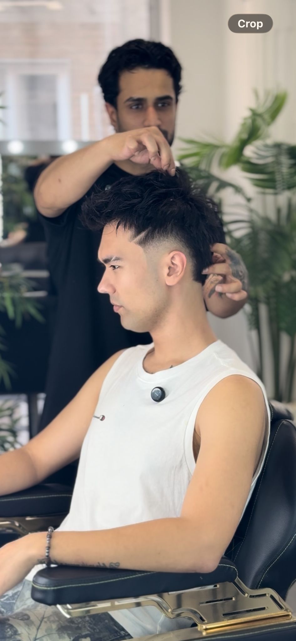 Curly Fade Styling